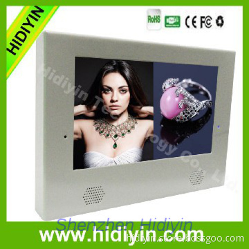 Small size 10" floor standing lcd advertising player